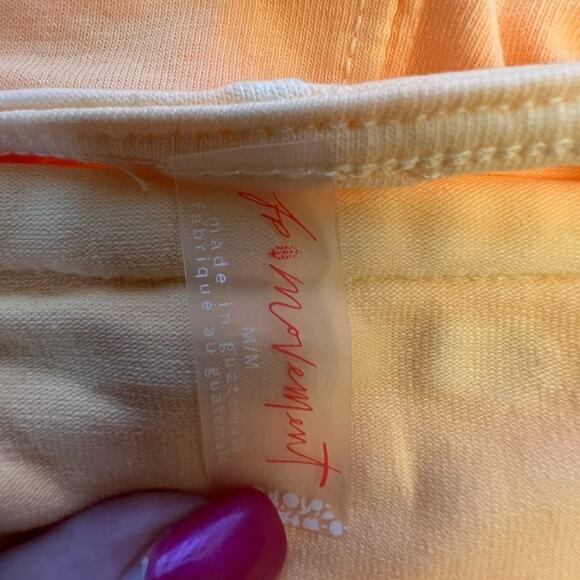 🆕FP Movement by Free People Hot Shot Halter Romper SZ M NWOT - Picture 3 of 6